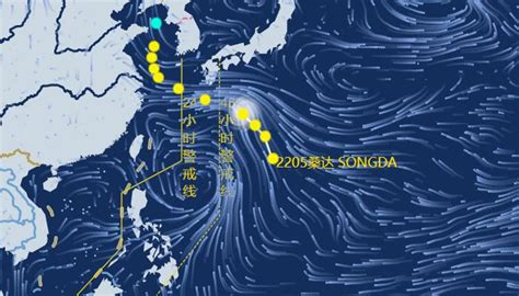 台风路径实时发布：5号台风桑达最新路线图 天气网