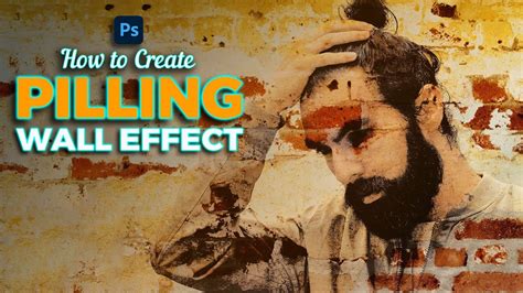 Turn Any Photos Into Peeling Wall Effect Photoshop Tutorial Youtube