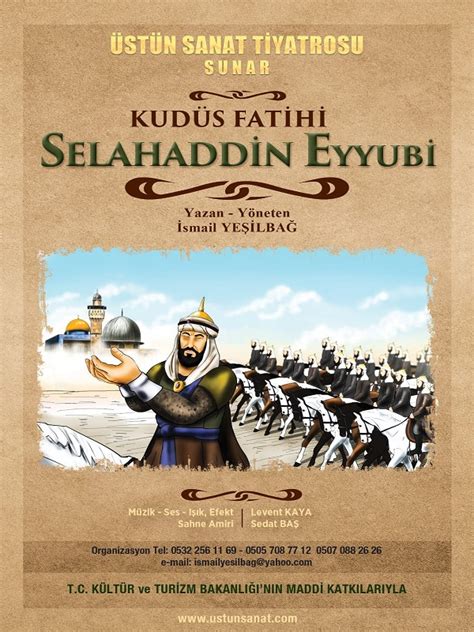 KUDÜS FATİHİ SELAHADDİN EYYUBİ ÜSTÜN SANAT TİYATROSU biletinial