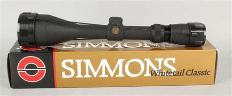 Simmons Whitetail Classic Scope 35 10x50mm