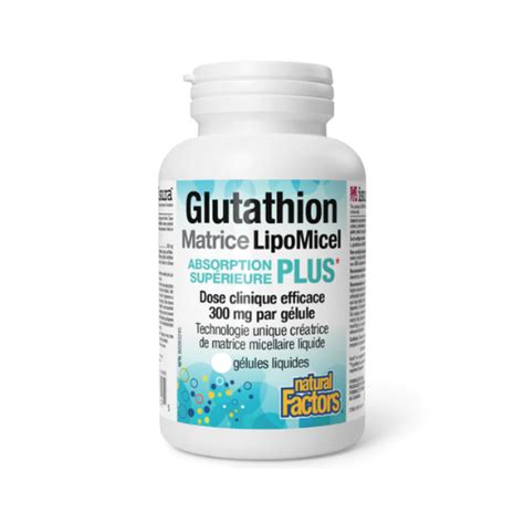 Glutathion LipoMicel 300mg 60 gélules Achat en ligne ou en boutique