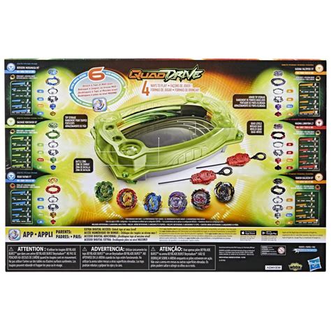 Beyblade Burst QuadDrive Collision Nebula Battle Set Game -- Beystadium ...