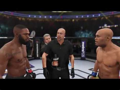 Jon Jones Vs Anderson Silva EA Sports UFC 3 CPU Vs CPU YouTube