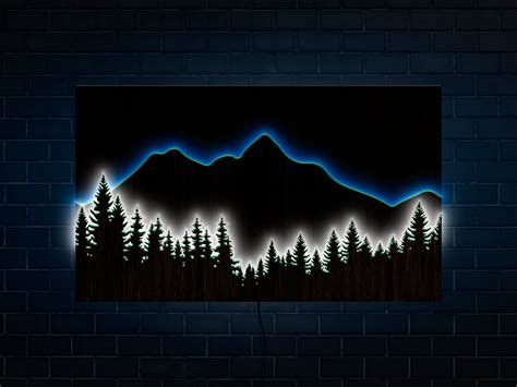 Led Lighted Wall Art for sale | Only 2 left at -70%