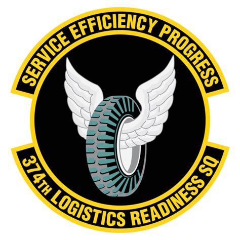 Coat Of Arms Crest Of 374th Logistics Readiness Squadron US Air