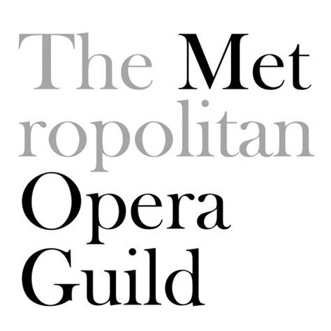 Ep Da Capo Arias Cabalettas Opera Podcasts Metropolitan Opera