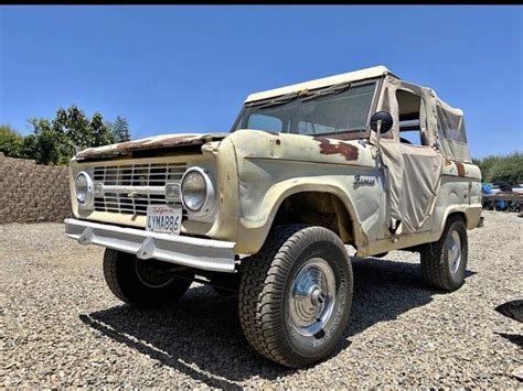 Ford Bronco Yellow U Roadster For Sale