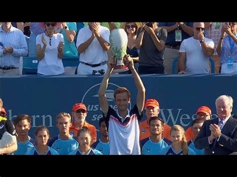 Daniil Medvedev Conquista Cincinnati Masters Youtube