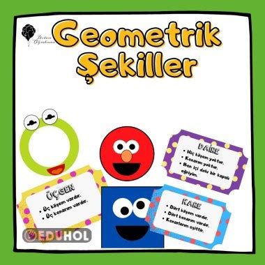 Geometrik Şekiller Pano Eduhol Etkinlik İndir Oyun Oyna Test Çöz