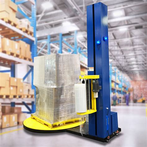 Pec Stretch Wrap Machine Electric Pallet Wrapper With Built In Scale