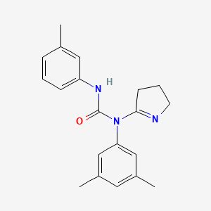 Dihydro H Pyrrol Yl Dimethylphenyl M Tolyl Urea