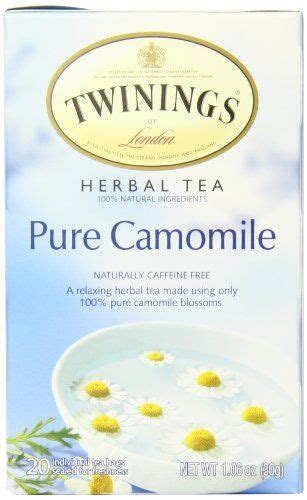 Twinings Pure Camomile Herbal Tea Tea Bags Box Twinings Twinings