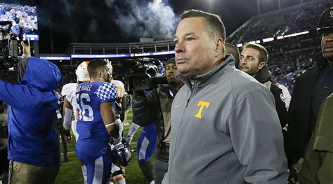 Butch Jones Fired Ranking Tennessees Six 2017 Sec Losses Sports