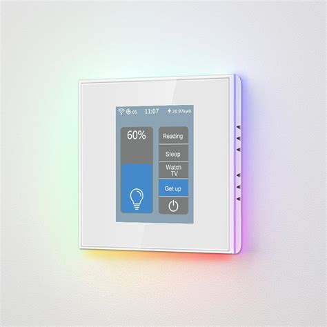 LANBON L8 HD LCD Smart Dimmer Light Switch 1 Gang Wireless 2 Way Touch