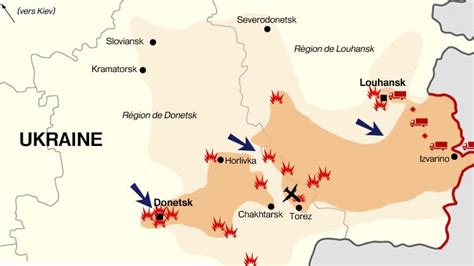 Carte Quelle Est La Situation Militaire En Ukraine