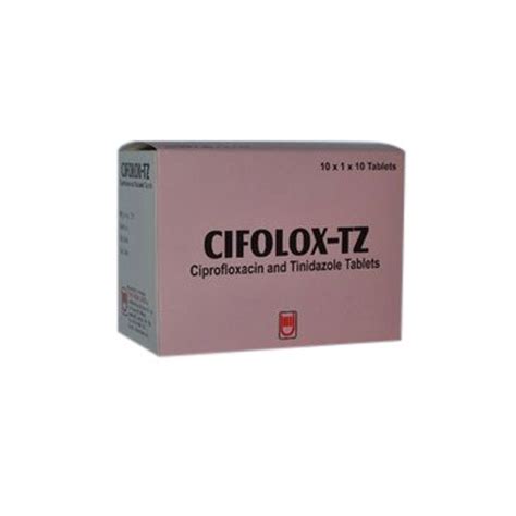 Ciprofloxacin Tinidazole Tablets Packaging Type Box Rs 130 Strip