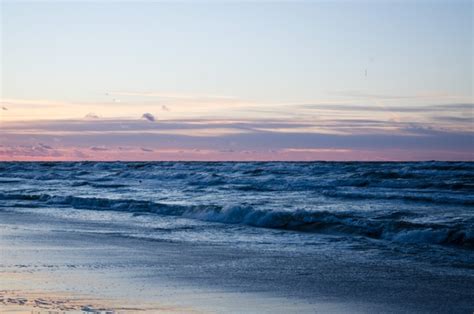 Beach Cloud Coast Dawn Dusk Horizon Landscape Photos In Format