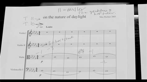 Max Richter On On The Nature Of Daylight Youtube