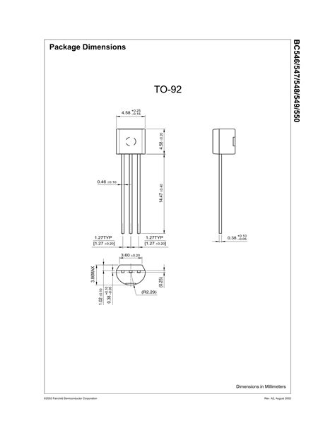 Bc Transistor Pinout Specs Equivalents Datasheet Off