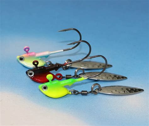 3Pcs Jig Head Spinner Lead Fish 4 5g Lead Head Fish Hook Jigging Bait