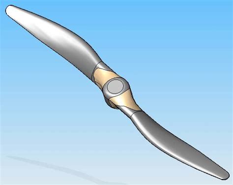 CAD Model Of The VE 7 Propeller 3 EXPERIMENTAL SETUP The Experimental