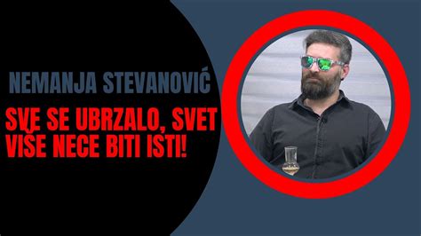 Kava Rakija Podkast SE02E2 Nemanja Stevanović Sve Se Ubrzalo Svet