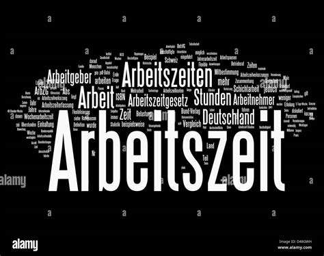 Arbeitszeit Stock Photo Alamy