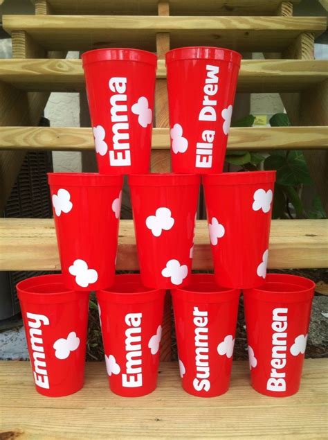 Personalized Popcorn Container And Tumbler