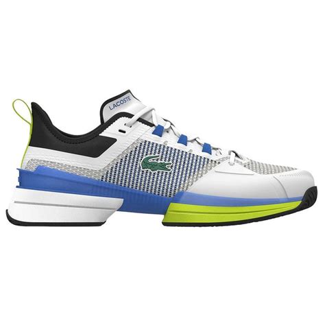 Lacoste AG LT 21 Ultra Clay Mens Tennis Shoe - White/Blue | Tennis-Point