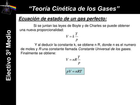 PPT Teoría Cinética de los Gases PowerPoint Presentation free