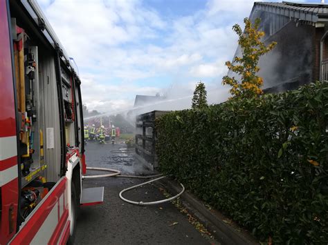 Einsatz Feuer Freiw Feuerwehr Vreden