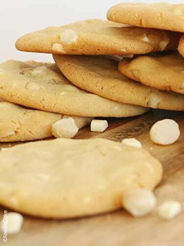 Cookies chocolat blanc et noix de macadamia de Féerie Cake et ses