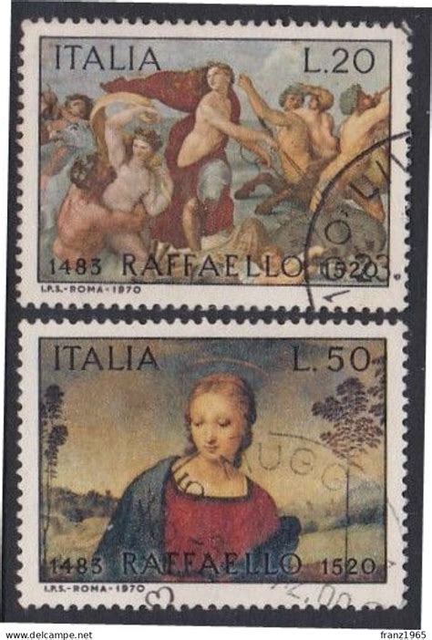 1961 70 Oblitérés 450 Anniversario della morte di Raffaello Sanzio