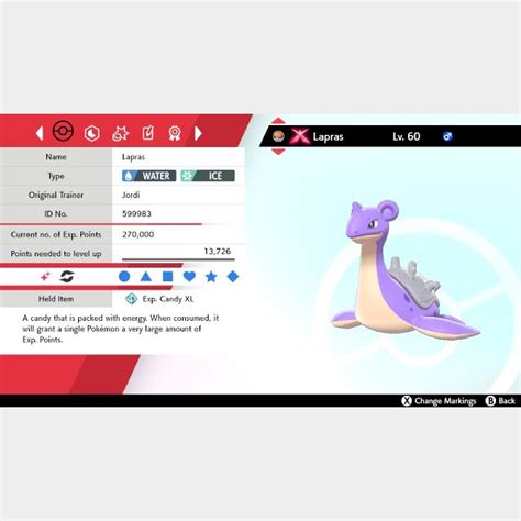 Gmax Lapras Ultra Shiny 6iv Game Items Gameflip