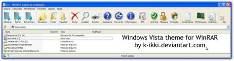 Windows Vista Theme For Winrar By K Ikki On Deviantart