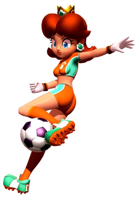 Daisy (Super Mario Strikers) by onmodel3d on DeviantArt