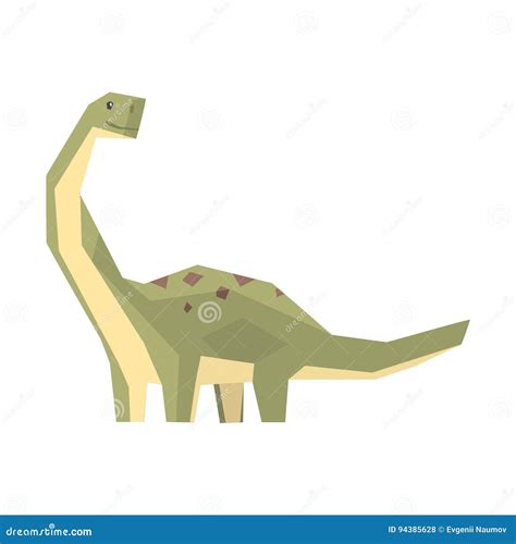 Hypsilophodon Dinosaur Icon Outline Style Cartoon Vector