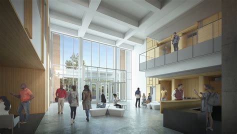 Unc Kenan Flagler Business School Expansion Bell Hall Concept Lobby