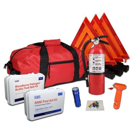 USKITS DOT Compliant Kit With 5lb 3A40BC Fire Extinguisher