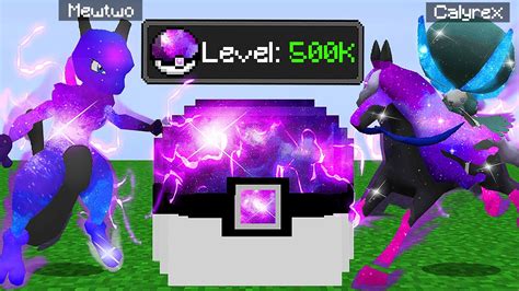 Esse é o Poder de um Pokemon no Level 500 000 na NOVA Lucky Pixelmon