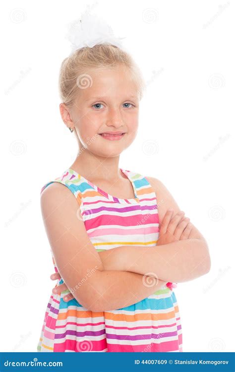 Portrait D Une Belle Fille Blonde Image Stock Image Du Fond Beau