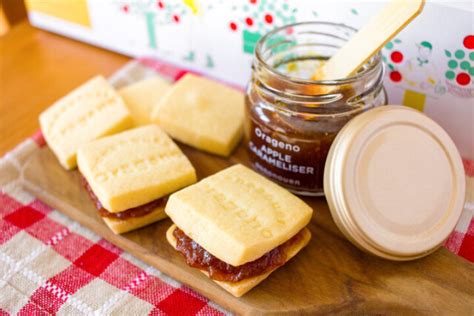 サクサク＆とろ〜り♪ りんごジャムを塗って仕上げる「大野農園」のクッキーサンド コラム 緑のgoo