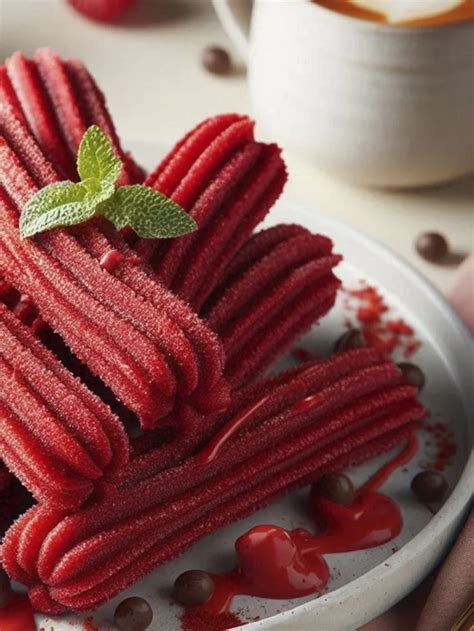 Easiest Ever Red Velvet Churros Receipe Incredibly Tempting