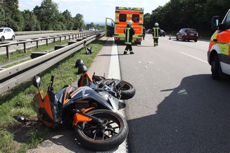 Motorrad Unglück Auf Der A9 Ingolstädterin 16 Schwer Verletzt