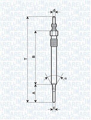 Gl Hkerze Gl Hkerzen Magneti Marelli Pcs F R Vw Passat