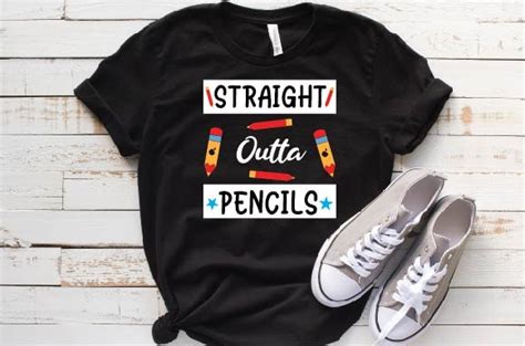 Straight Outta Pencils Svg Graphic By Selinab157 Creative Fabrica