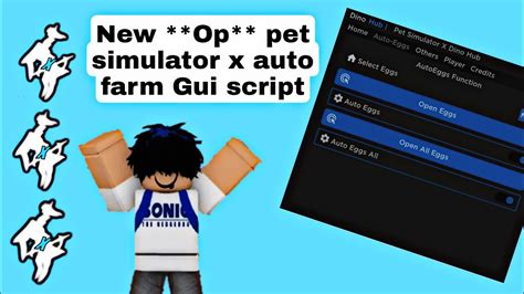 New Op Pet Simulator X Auto Farm Gui Script Arceus X Roblox