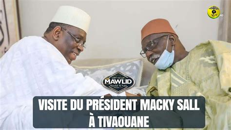 Direct Tivaouane Visite Du President Macky Sall Gamou Youtube