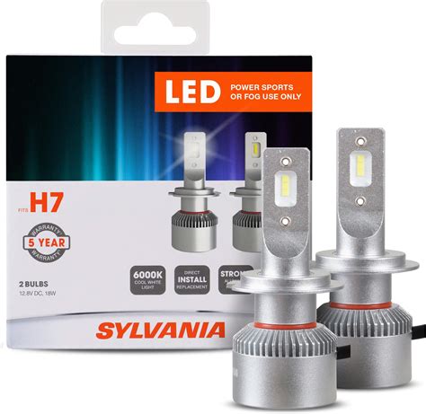 Amazon Sylvania H Led Powersport Headlight Bulbs For Off Road Use