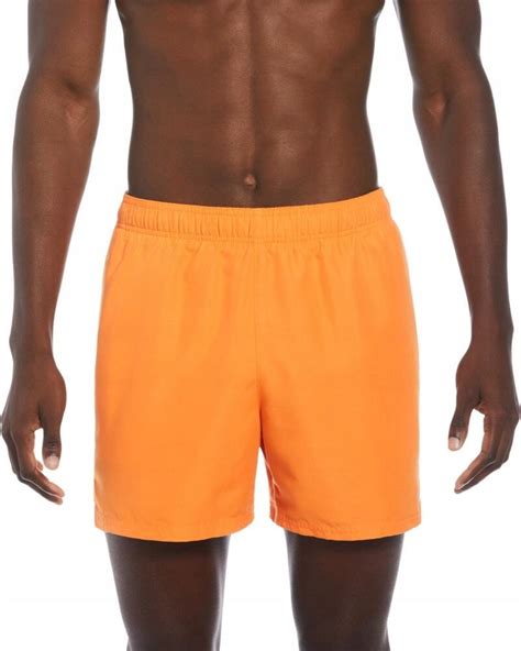 Spodenki Kąpielowe Męskie Nike Volley Short Pomarańczowe NESSA560 811 r